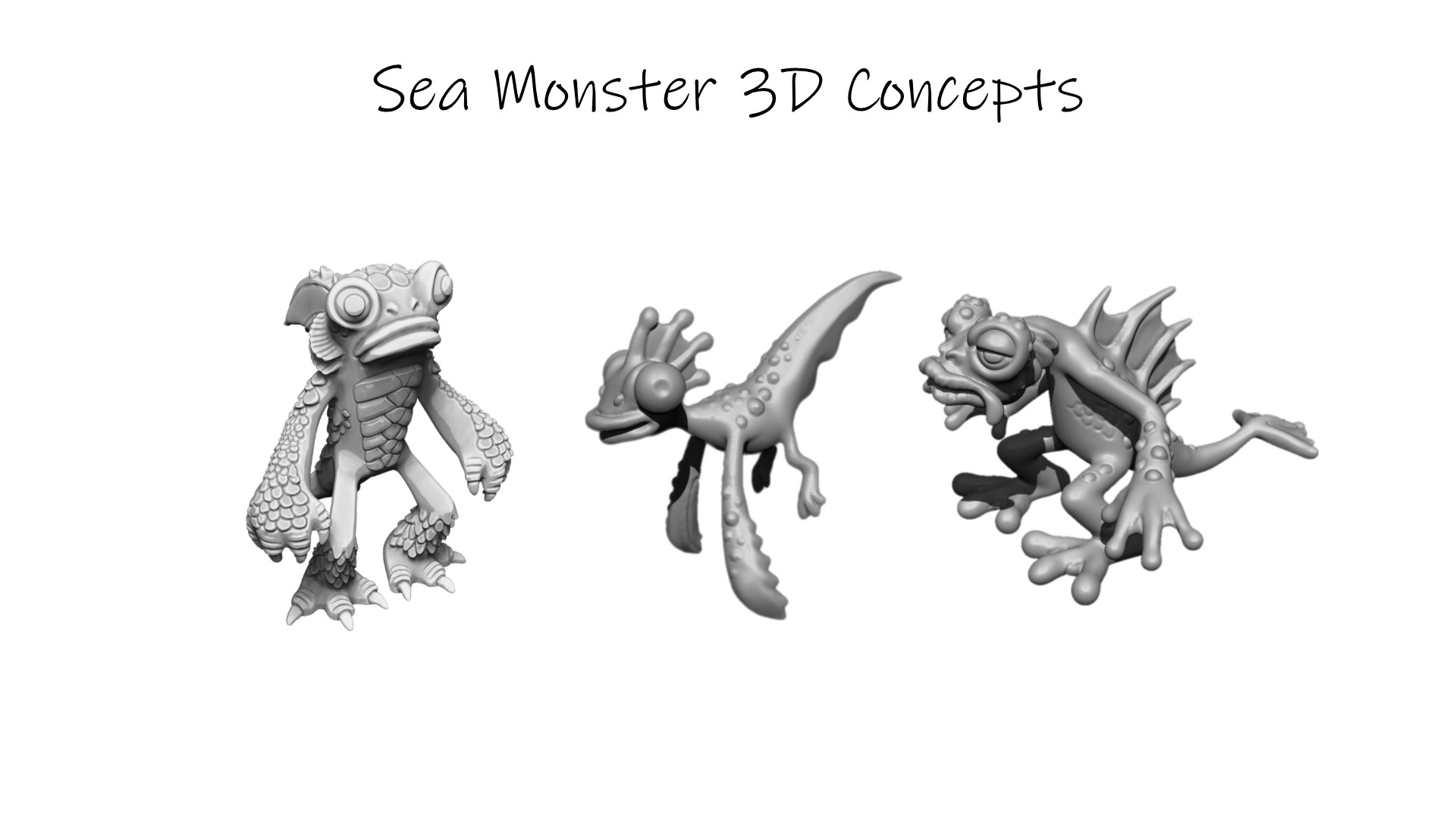 sea monster concepts